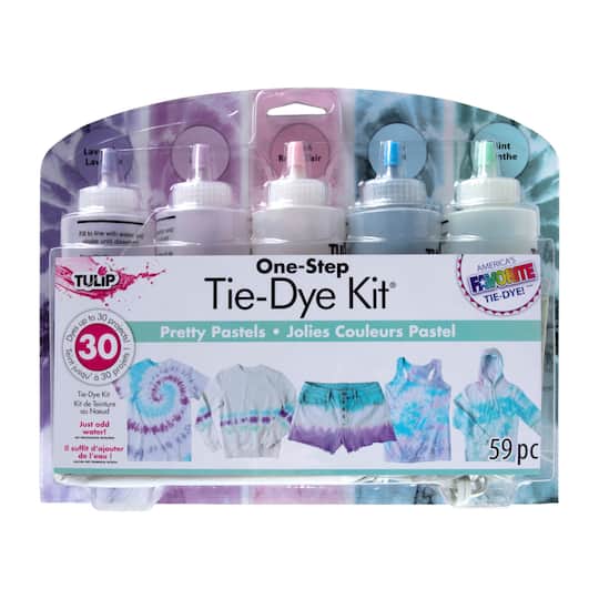 Tulip&#xAE; 5-Color Pretty Pastels One-Step Tie-Dye Kit